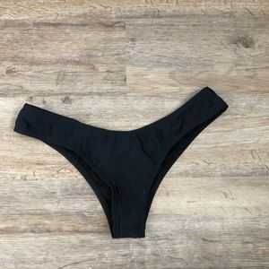 Black bikini bottoms